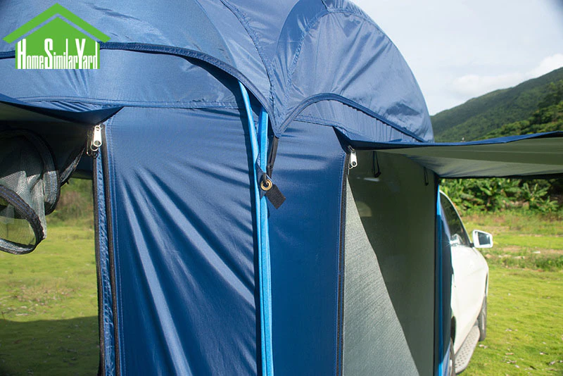 Cheap Goat Tents Car Rear Tent Pop Up Outdoor Camping Sunshade Tents Hiking Waterproof Windproof Self Driving Tour Car Rear Awning Trunk Tents   